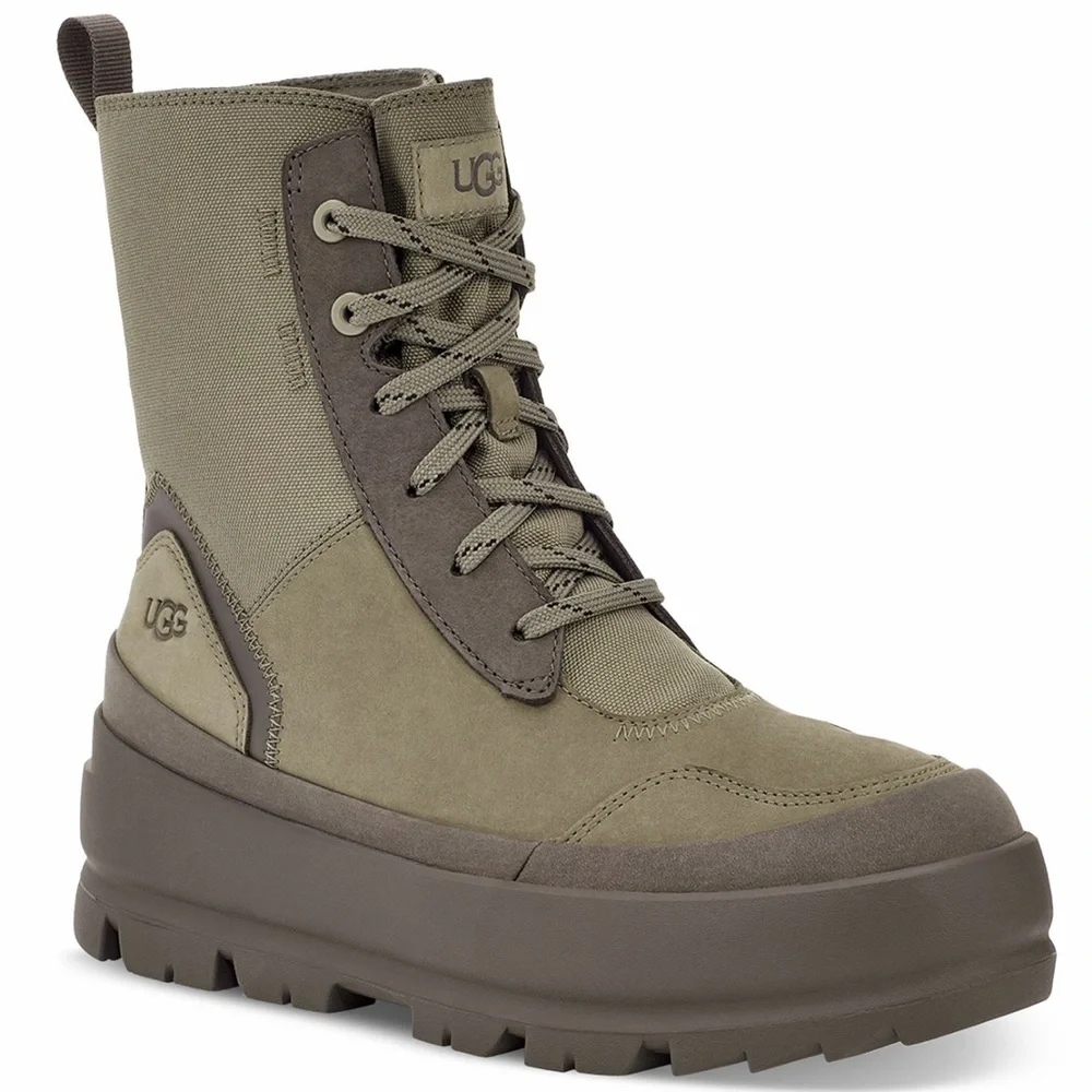 NIB UGG® 1143833 Women's The Ugg Lug Lace-Up Platform Boots